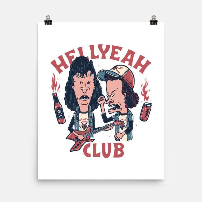 Hellyeah Club-none matte poster-momma_gorilla