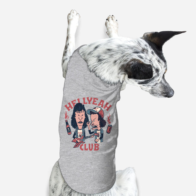 Hellyeah Club-dog basic pet tank-momma_gorilla
