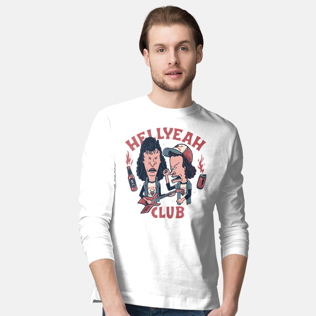 Hellyeah Club-mens long sleeved tee-momma_gorilla