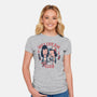 Hellyeah Club-womens fitted tee-momma_gorilla