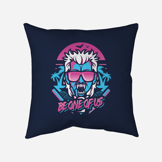 Rad Vampire-none removable cover w insert throw pillow-jrberger