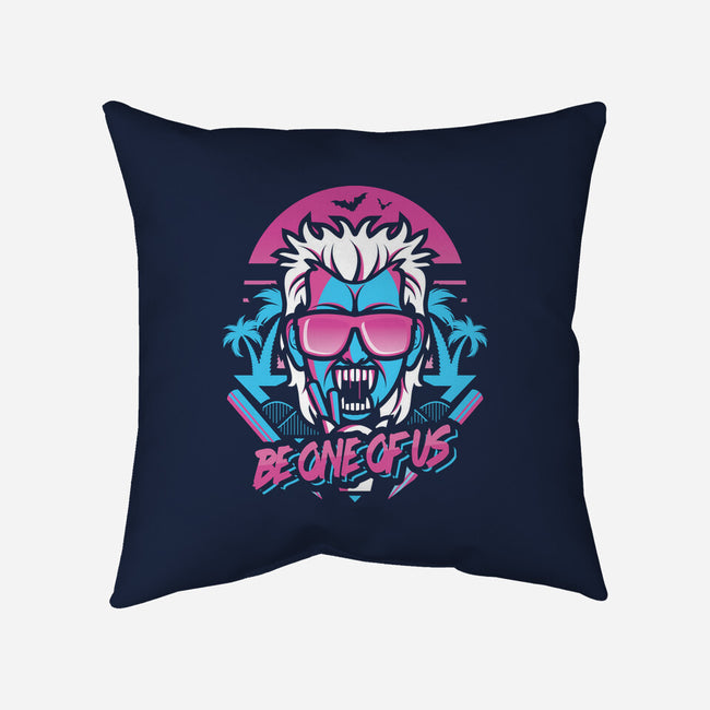 Rad Vampire-none removable cover throw pillow-jrberger