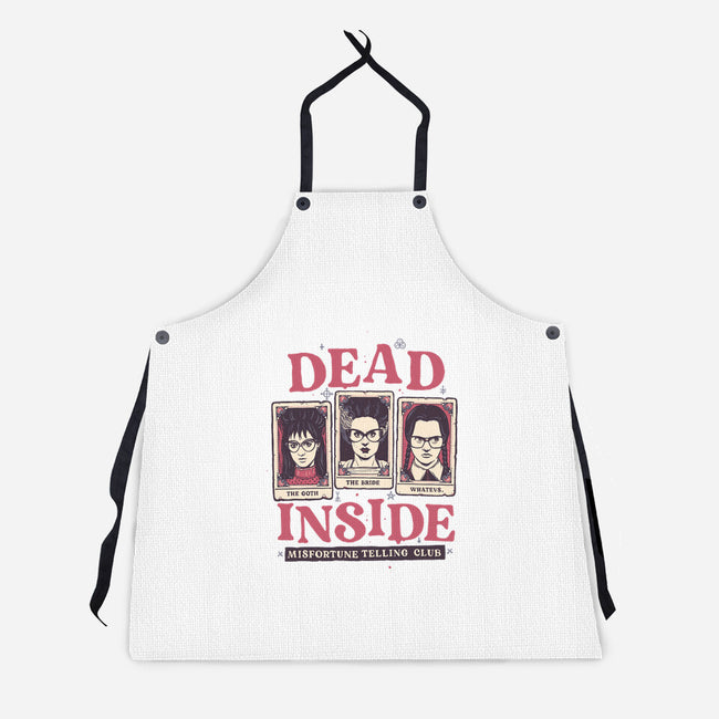 Misfortune Telling Club-unisex kitchen apron-momma_gorilla