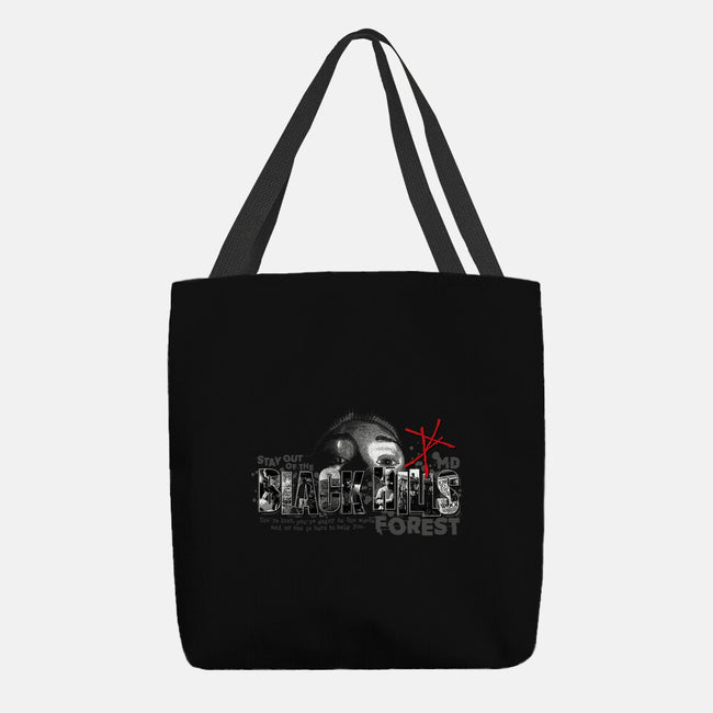 Stay Out Of The Black Hills-none basic tote bag-goodidearyan