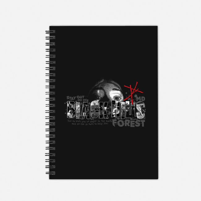 Stay Out Of The Black Hills-none dot grid notebook-goodidearyan