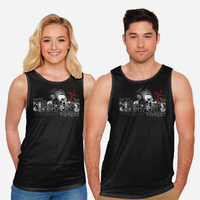 Stay Out Of The Black Hills-unisex basic tank-goodidearyan