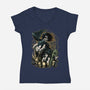 Lord Of Dreams-womens v-neck tee-Conjura Geek