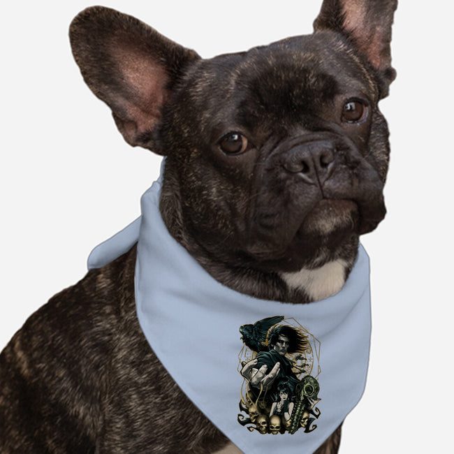 Lord Of Dreams-dog bandana pet collar-Conjura Geek