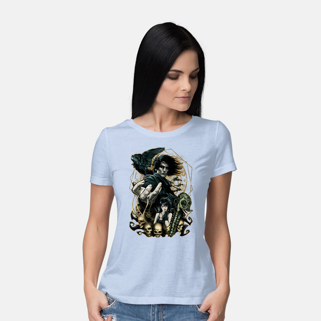 Lord Of Dreams-womens basic tee-Conjura Geek