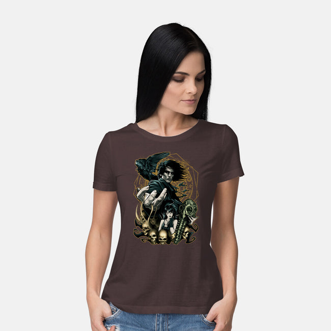 Lord Of Dreams-womens basic tee-Conjura Geek
