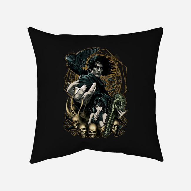 Lord Of Dreams-none removable cover w insert throw pillow-Conjura Geek