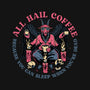 All Hail Coffee-womens basic tee-momma_gorilla