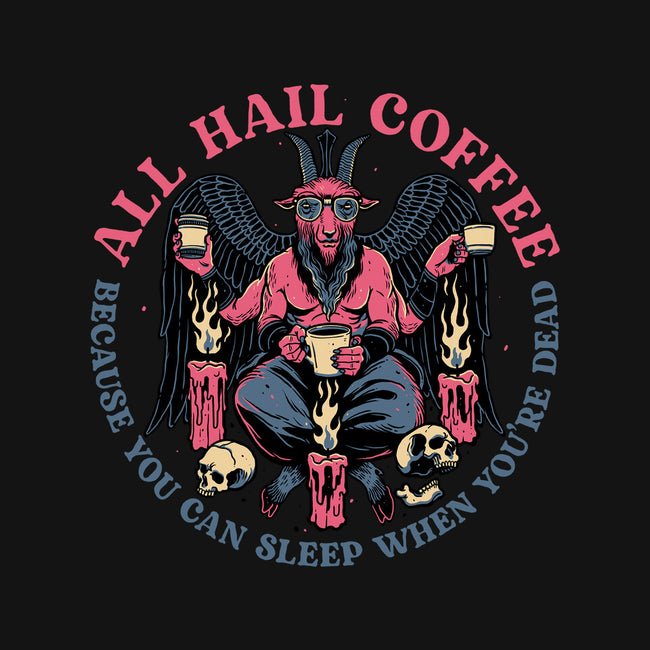 All Hail Coffee-womens fitted tee-momma_gorilla
