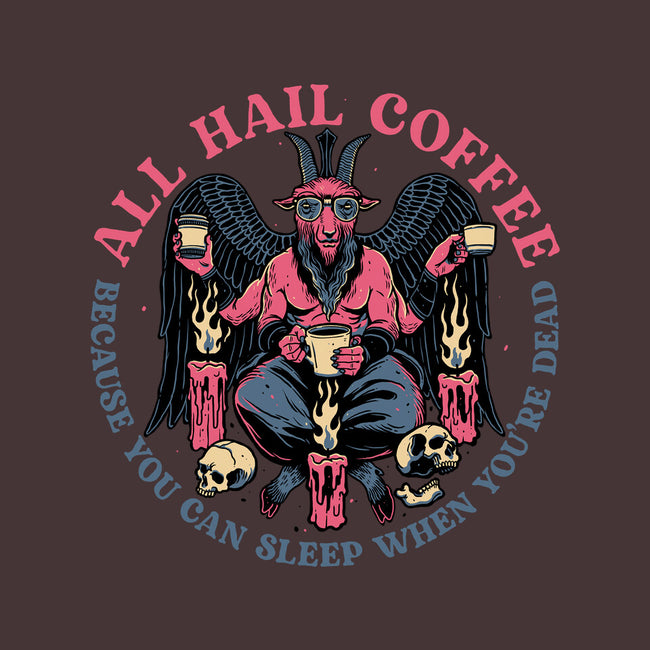 All Hail Coffee-none removable cover w insert throw pillow-momma_gorilla