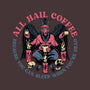 All Hail Coffee-none removable cover w insert throw pillow-momma_gorilla