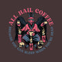 All Hail Coffee-none polyester shower curtain-momma_gorilla