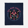 All Hail Coffee-none fleece blanket-momma_gorilla