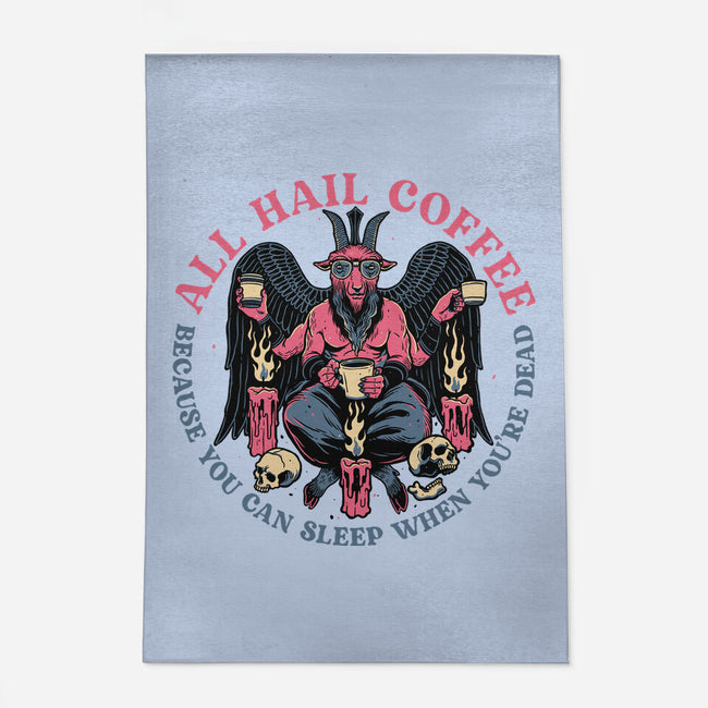All Hail Coffee-none indoor rug-momma_gorilla