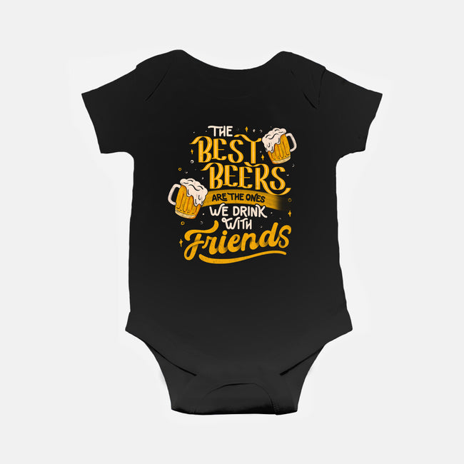 The Best Beers-baby basic onesie-eduely