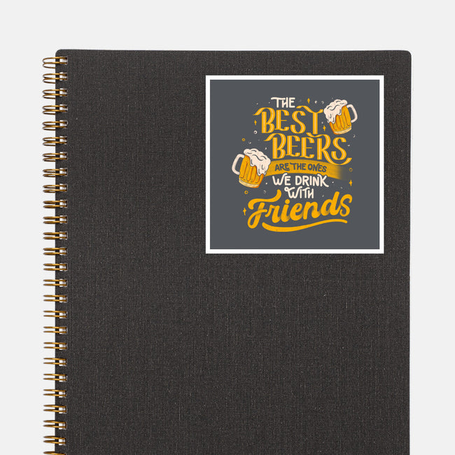 The Best Beers-none glossy sticker-eduely