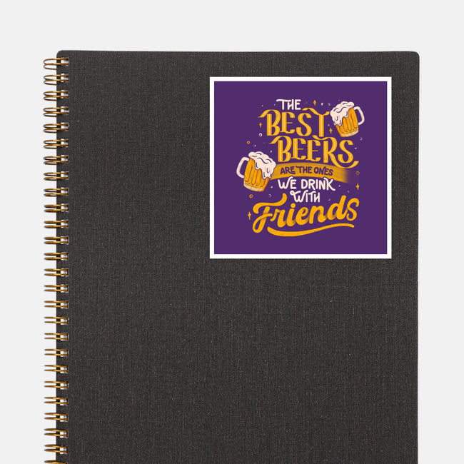 The Best Beers-none glossy sticker-eduely