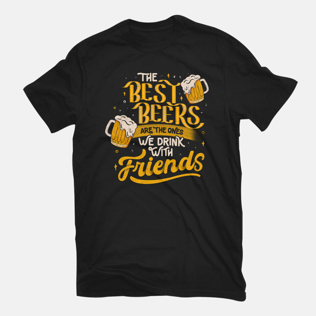 The Best Beers-womens basic tee-eduely