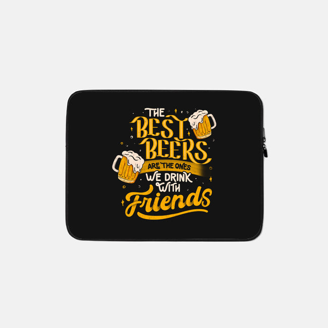 The Best Beers-none zippered laptop sleeve-eduely