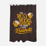 The Best Beers-none polyester shower curtain-eduely