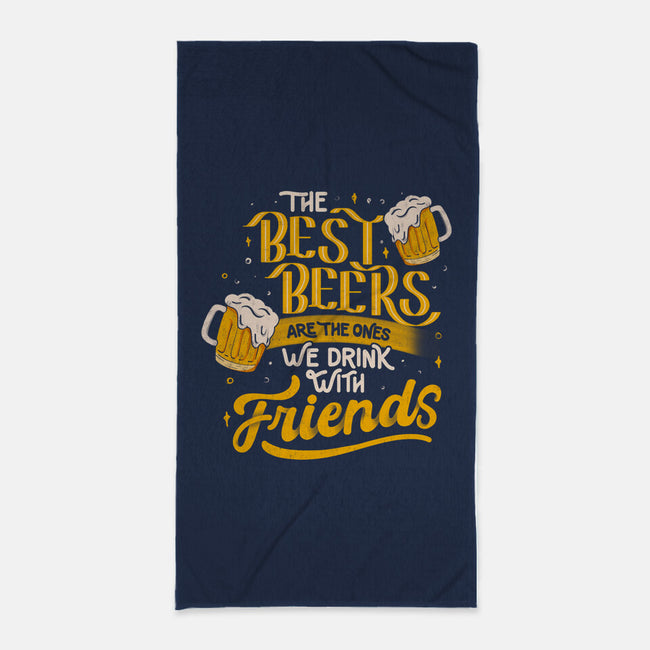 The Best Beers-none beach towel-eduely