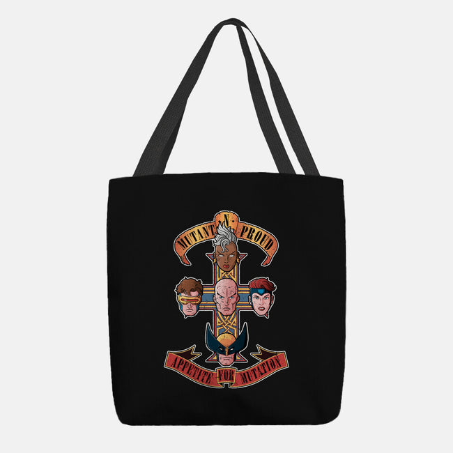 Appetite For Mutation-none basic tote bag-Skullpy