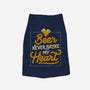 Beer Never Broke My Heart-dog basic pet tank-eduely