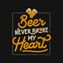 Beer Never Broke My Heart-none polyester shower curtain-eduely