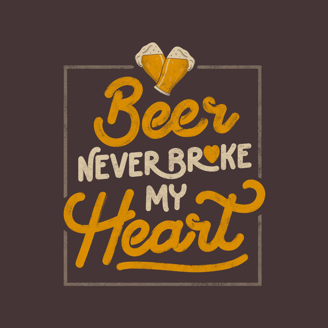 Beer Never Broke My Heart-none removable cover w insert throw pillow-eduely