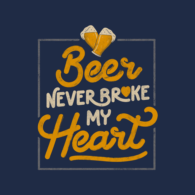 Beer Never Broke My Heart-womens racerback tank-eduely