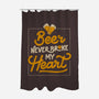 Beer Never Broke My Heart-none polyester shower curtain-eduely