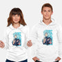 Blue Eyes-unisex pullover sweatshirt-Kabuto Studio