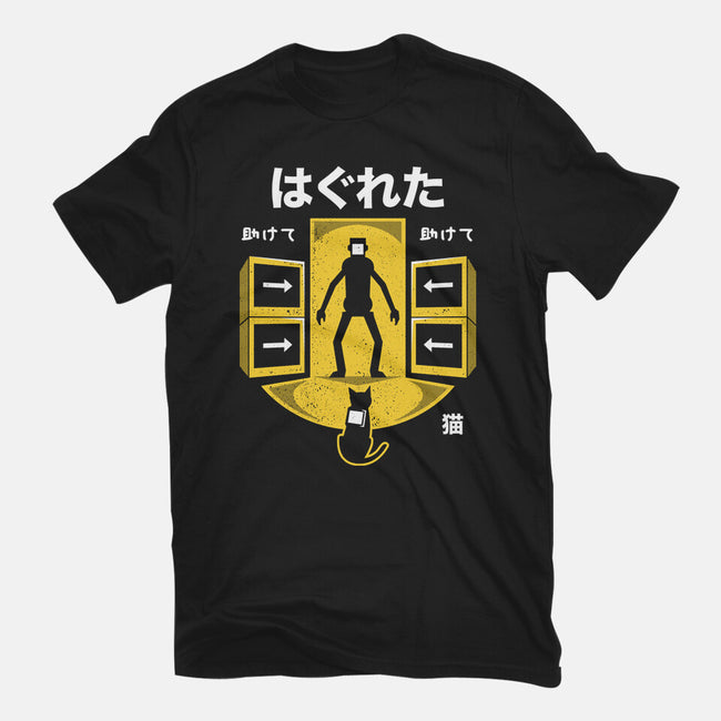 Cat And Robots-womens basic tee-Logozaste