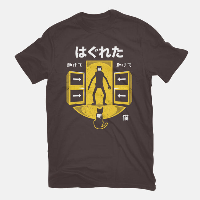 Cat And Robots-womens basic tee-Logozaste