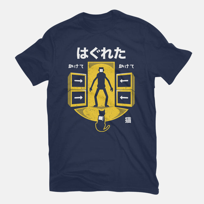 Cat And Robots-womens basic tee-Logozaste