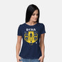 Cat And Robots-womens basic tee-Logozaste