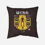 Cat And Robots-none removable cover w insert throw pillow-Logozaste