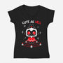 Cute Cult-womens v-neck tee-paulagarcia