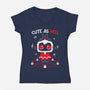 Cute Cult-womens v-neck tee-paulagarcia