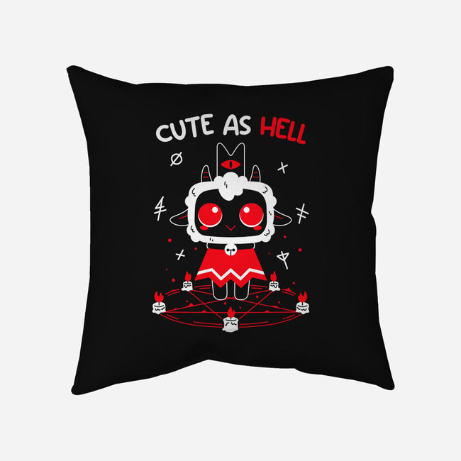 Cute Cult-none removable cover w insert throw pillow-paulagarcia