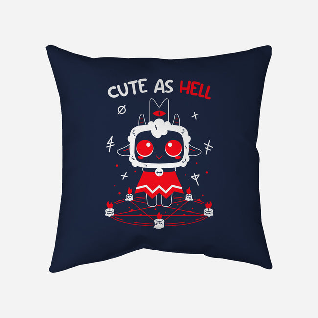 Cute Cult-none removable cover throw pillow-paulagarcia