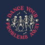 Dancing Problems-none removable cover throw pillow-momma_gorilla