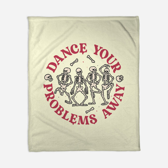 Dancing Problems-none fleece blanket-momma_gorilla