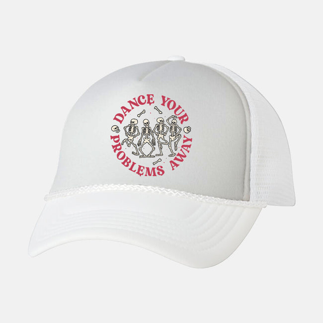 Dancing Problems-unisex trucker hat-momma_gorilla