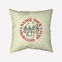 Dancing Problems-none removable cover throw pillow-momma_gorilla