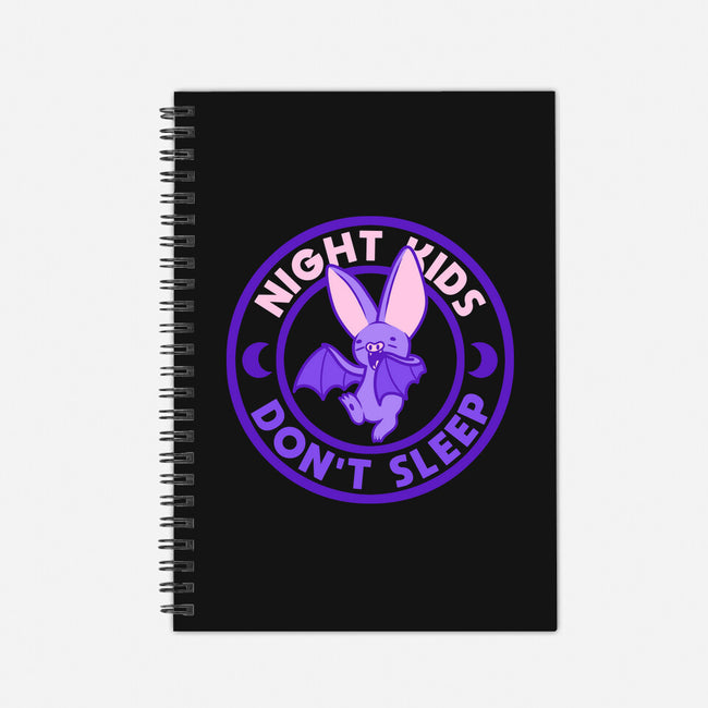 Don't Sleep-none dot grid notebook-yumie